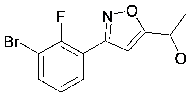 1-[3-(3-Bromo-2-fluoro-phenyl)-isoxazol-5-yl]-ethanol