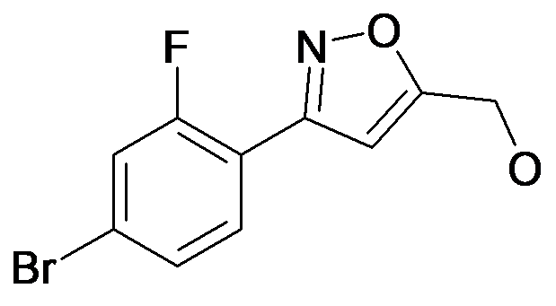 [3-(4-Bromo-2-fluoro-phenyl)-isoxazol-5-yl]-methanol