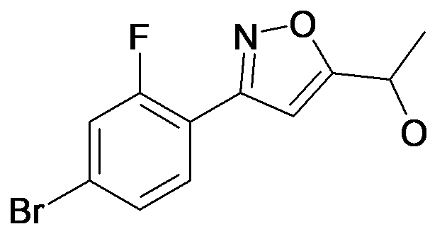 1-[3-(4-Bromo-2-fluoro-phenyl)-isoxazol-5-yl]-ethanol