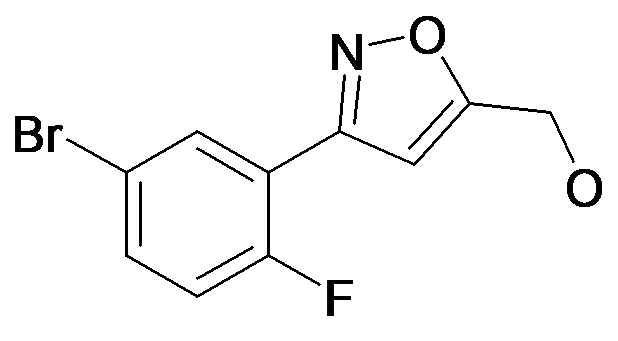 [3-(5-Bromo-2-fluoro-phenyl)-isoxazol-5-yl]-methanol