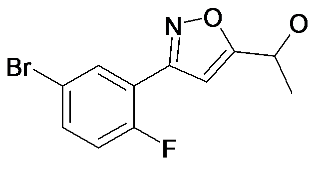 1-[3-(5-Bromo-2-fluoro-phenyl)-isoxazol-5-yl]-ethanol