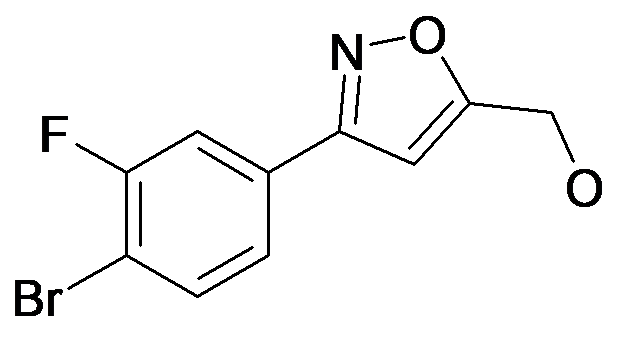 [3-(4-Bromo-3-fluoro-phenyl)-isoxazol-5-yl]-methanol