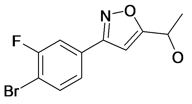 1-[3-(4-Bromo-3-fluoro-phenyl)-isoxazol-5-yl]-ethanol
