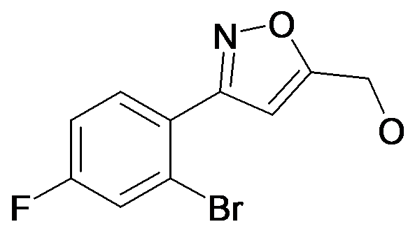 [3-(2-Bromo-4-fluoro-phenyl)-isoxazol-5-yl]-methanol