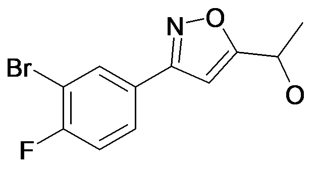 1-[3-(3-Bromo-4-fluoro-phenyl)-isoxazol-5-yl]-ethanol