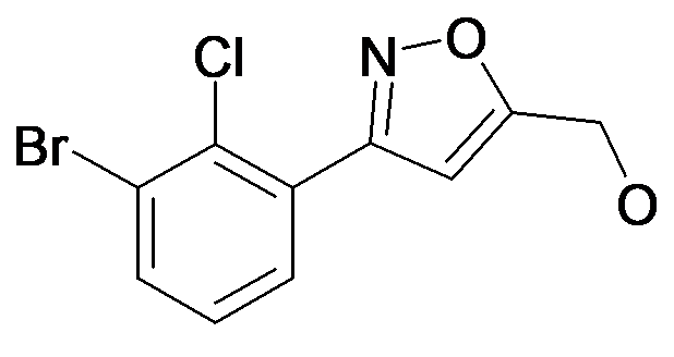 [3-(3-Bromo-2-chloro-phenyl)-isoxazol-5-yl]-methanol