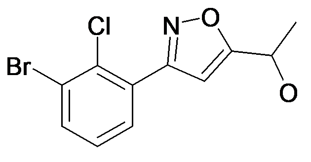 1-[3-(3-Bromo-2-chloro-phenyl)-isoxazol-5-yl]-ethanol