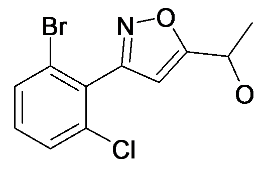 1-[3-(2-Bromo-6-chloro-phenyl)-isoxazol-5-yl]-ethanol