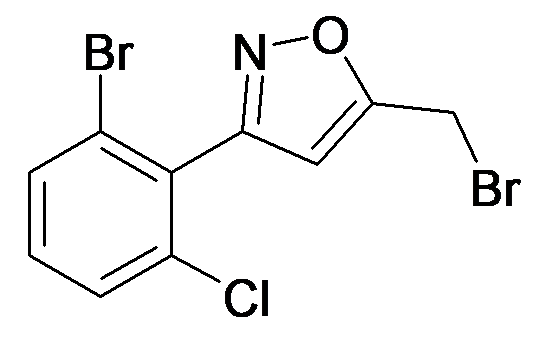 3-(2-Bromo-6-chloro-phenyl)-5-bromomethyl-isoxazole