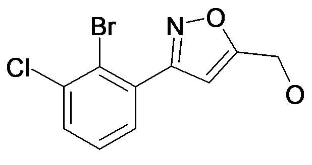 [3-(2-Bromo-3-chloro-phenyl)-isoxazol-5-yl]-methanol