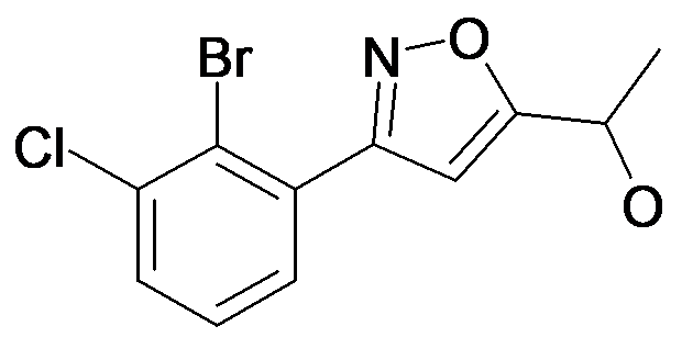 1-[3-(2-Bromo-3-chloro-phenyl)-isoxazol-5-yl]-ethanol