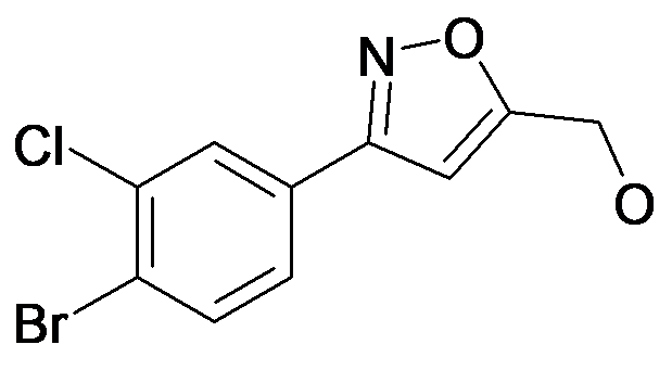 [3-(4-Bromo-3-chloro-phenyl)-isoxazol-5-yl]-methanol