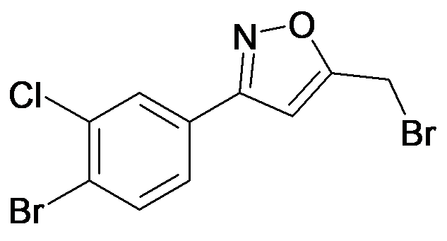 3-(4-Bromo-3-chloro-phenyl)-5-bromomethyl-isoxazole
