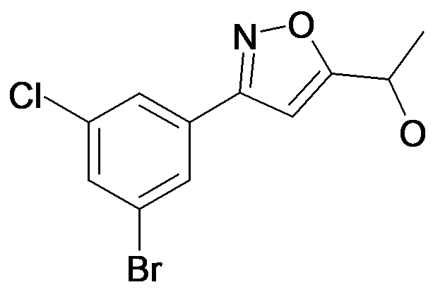 1-[3-(3-Bromo-5-chloro-phenyl)-isoxazol-5-yl]-ethanol