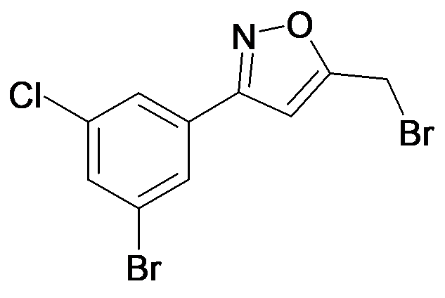 3-(3-Bromo-5-chloro-phenyl)-5-bromomethyl-isoxazole