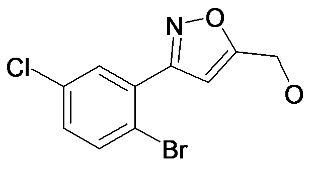 [3-(2-Bromo-5-chloro-phenyl)-isoxazol-5-yl]-methanol