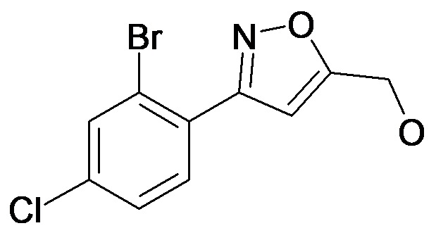 [3-(2-Bromo-4-chloro-phenyl)-isoxazol-5-yl]-methanol