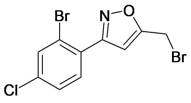 3-(2-Bromo-4-chloro-phenyl)-5-bromomethyl-isoxazole