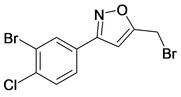 3-(3-Bromo-4-chloro-phenyl)-5-bromomethyl-isoxazole