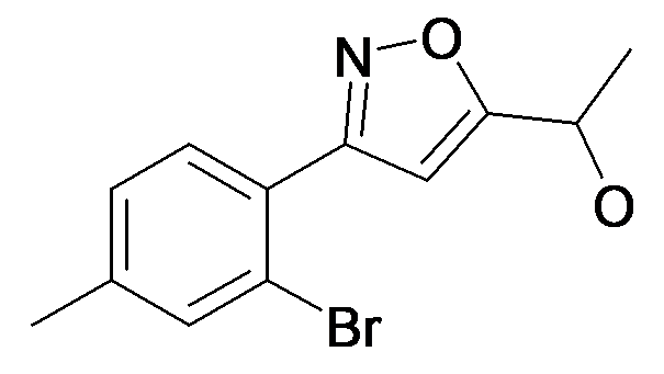 1-[3-(2-Bromo-4-methyl-phenyl)-isoxazol-5-yl]-ethanol