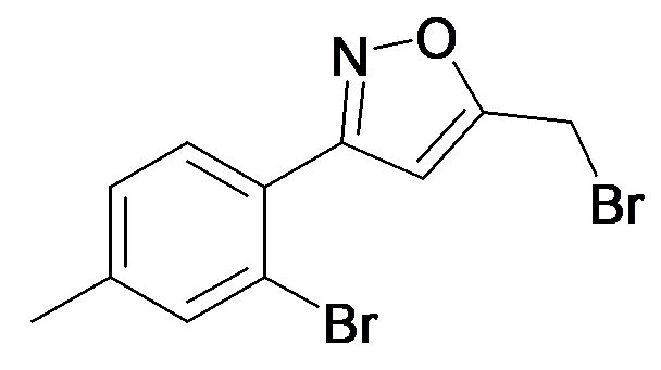 5-Bromomethyl-3-(2-bromo-4-methyl-phenyl)-isoxazole