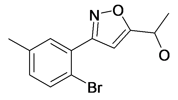 1-[3-(2-Bromo-5-methyl-phenyl)-isoxazol-5-yl]-ethanol