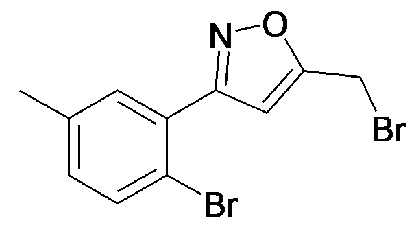 5-Bromomethyl-3-(2-bromo-5-methyl-phenyl)-isoxazole