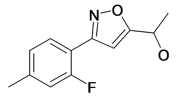 1-[3-(2-Fluoro-4-methyl-phenyl)-isoxazol-5-yl]-ethanol