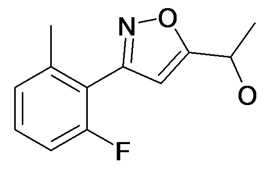1-[3-(2-Fluoro-6-methyl-phenyl)-isoxazol-5-yl]-ethanol