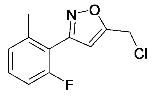 5-Chloromethyl-3-(2-fluoro-6-methyl-phenyl)-isoxazole