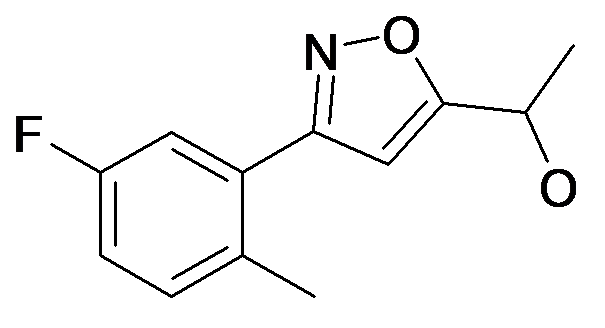 1-[3-(5-Fluoro-2-methyl-phenyl)-isoxazol-5-yl]-ethanol