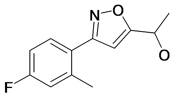 1-[3-(4-Fluoro-2-methyl-phenyl)-isoxazol-5-yl]-ethanol