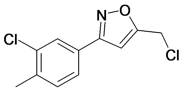 5-Chloromethyl-3-(3-chloro-4-methyl-phenyl)-isoxazole