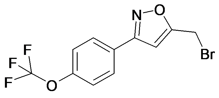 5-Bromomethyl-3-(4-trifluoromethoxy-phenyl)-isoxazole