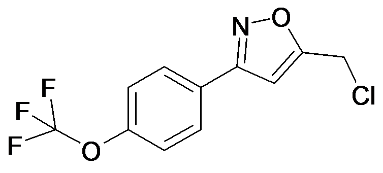 5-Chloromethyl-3-(4-trifluoromethoxy-phenyl)-isoxazole