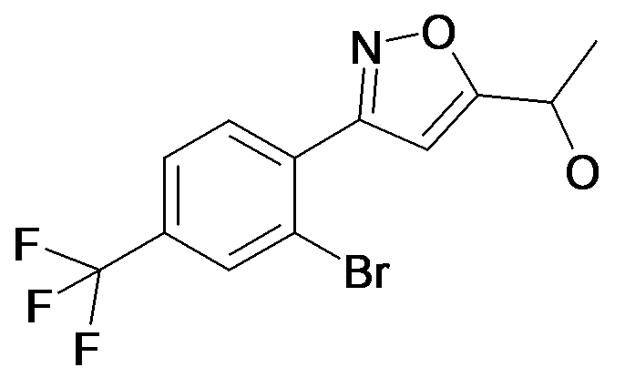 1-[3-(2-Bromo-4-trifluoromethyl-phenyl)-isoxazol-5-yl]-ethanol