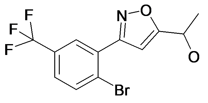1-[3-(2-Bromo-5-trifluoromethyl-phenyl)-isoxazol-5-yl]-ethanol