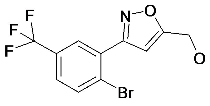 [3-(2-Bromo-5-trifluoromethyl-phenyl)-isoxazol-5-yl]-methanol