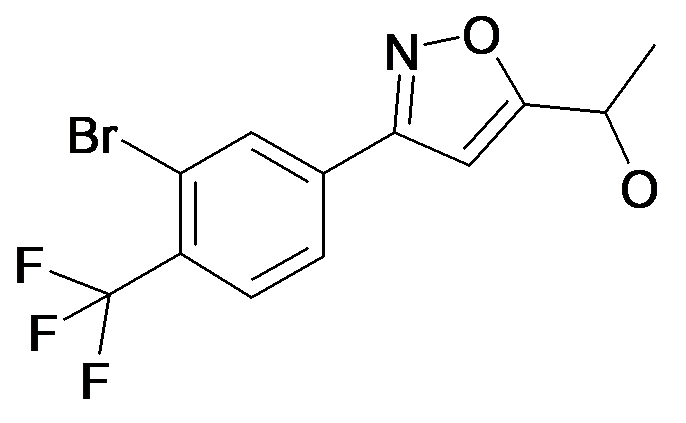 1-[3-(3-Bromo-4-trifluoromethyl-phenyl)-isoxazol-5-yl]-ethanol