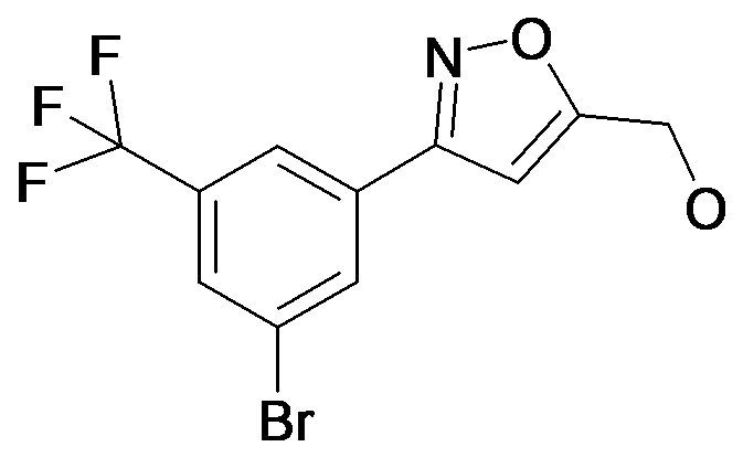 [3-(3-Bromo-5-trifluoromethyl-phenyl)-isoxazol-5-yl]-methanol