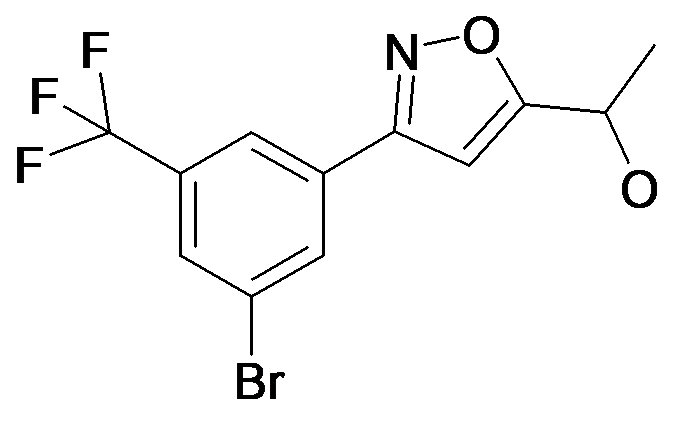 1-[3-(3-Bromo-5-trifluoromethyl-phenyl)-isoxazol-5-yl]-ethanol