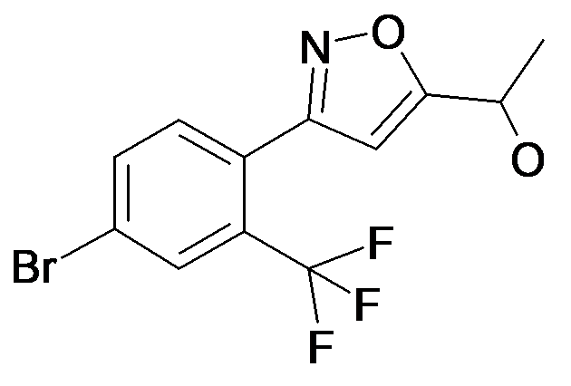 1-[3-(4-Bromo-2-trifluoromethyl-phenyl)-isoxazol-5-yl]-ethanol