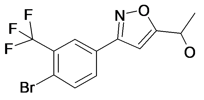 1-[3-(4-Bromo-3-trifluoromethyl-phenyl)-isoxazol-5-yl]-ethanol