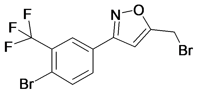 5-Bromomethyl-3-(4-bromo-3-trifluoromethyl-phenyl)-isoxazole