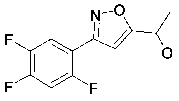 1-[3-(2,4,5-Trifluoro-phenyl)-isoxazol-5-yl]-ethanol