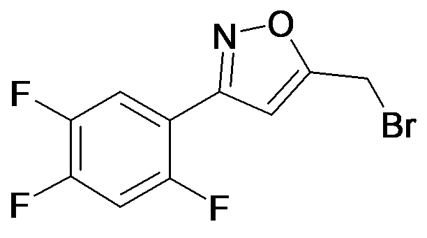 5-Bromomethyl-3-(2,4,5-trifluoro-phenyl)-isoxazole