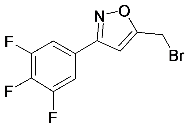 5-Bromomethyl-3-(3,4,5-trifluoro-phenyl)-isoxazole