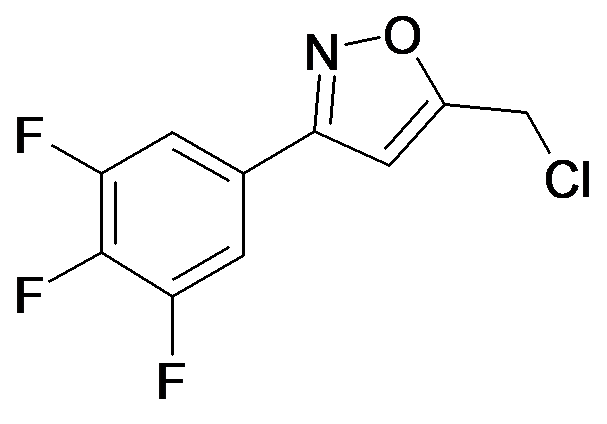 5-Chloromethyl-3-(3,4,5-trifluoro-phenyl)-isoxazole