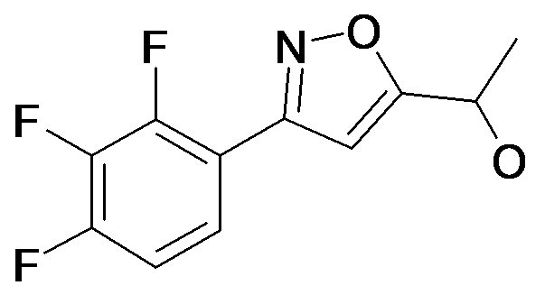 1-[3-(2,3,4-Trifluoro-phenyl)-isoxazol-5-yl]-ethanol