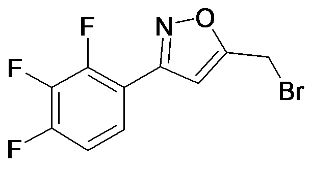 5-Bromomethyl-3-(2,3,4-trifluoro-phenyl)-isoxazole